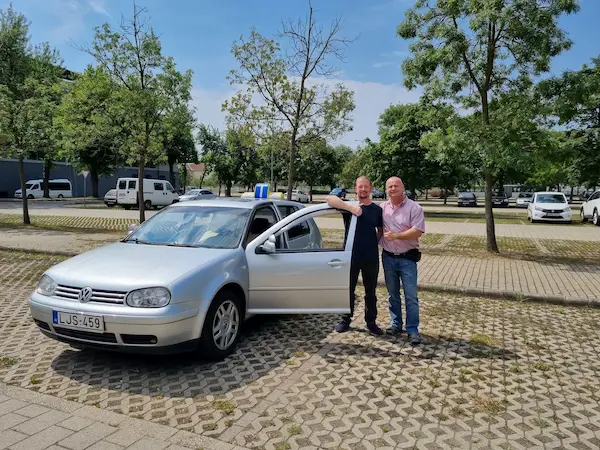 Ábel - Pegazus Autósiskola sikeres vizsgázó Debrecen