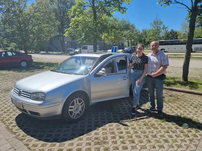 Adrienn - Pegazus Autósiskola sikeres vizsgázó Debrecen